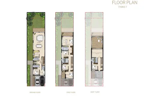 Floor plan, 6 Bed