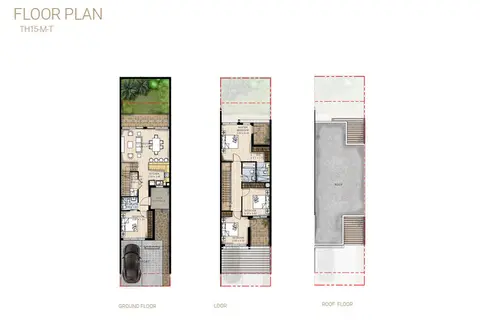 Floor plan, 4 Bed