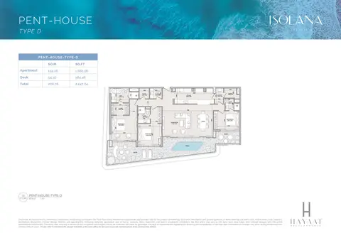 Floor plan, 3 Bed