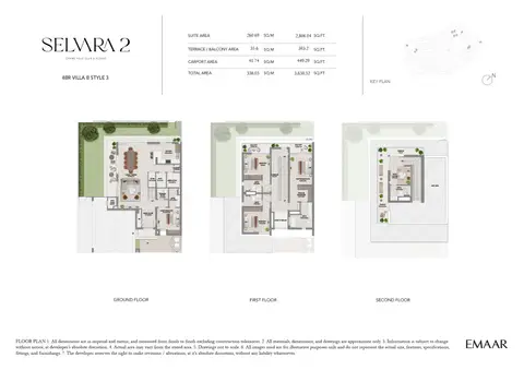 Floor plan, 4 Bed