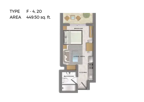 Floor plan, Studio