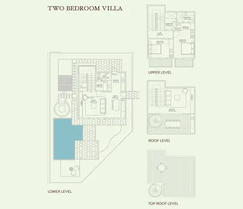 Floor plan, 2 Bed