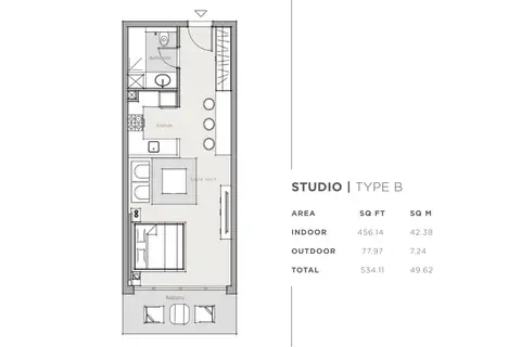 Floor plan, Studio