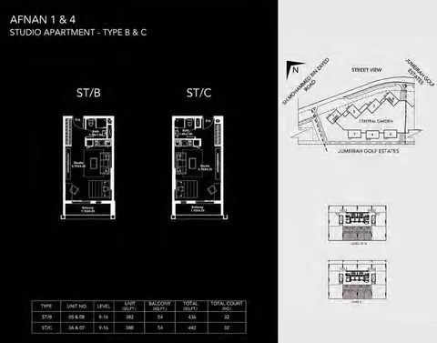 Floor plan, Studio