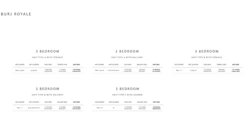 Floor plan, 3 Bed