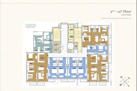 Floor plan, Residence