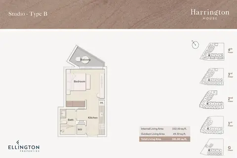 Floor plan, Studio