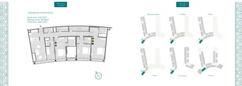 Floor plan, 3 Bed