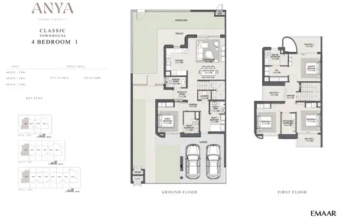 Floor plan, 4 Bed