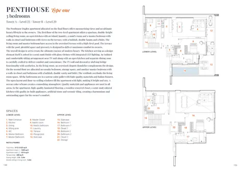 Floor plan, 3 Bed