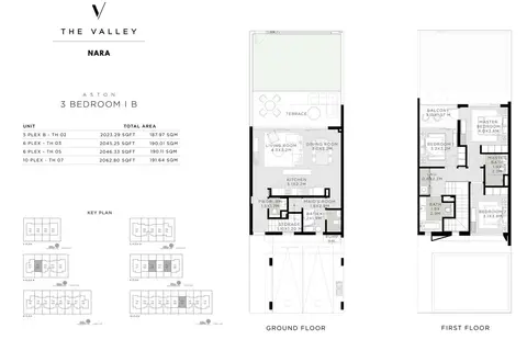 Floor plan, 3 Bed