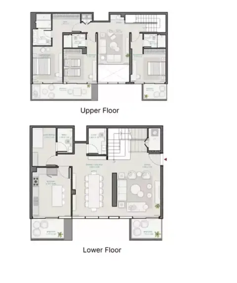 Floor plan, 3 Bed