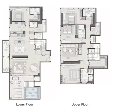 Floor plan, 4 Bed