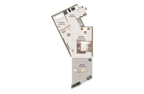 Floor plan, Studio