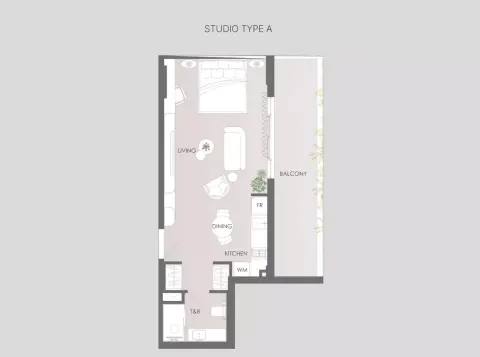 Floor plan, Studio