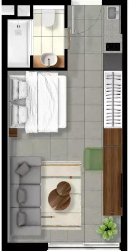 Floor plan, Studio
