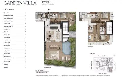 Floor plan, 4 Bed