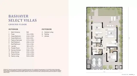 Floor plan, 4 Bed