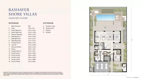 Floor plan, 5 Bed