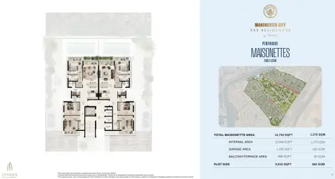 Floor plan, 6 Bed