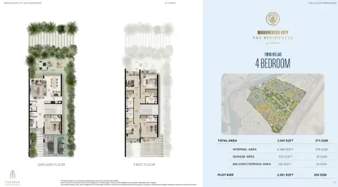 Floor plan, 4 Bed