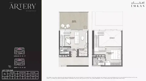 Floor plan, 1 Bed