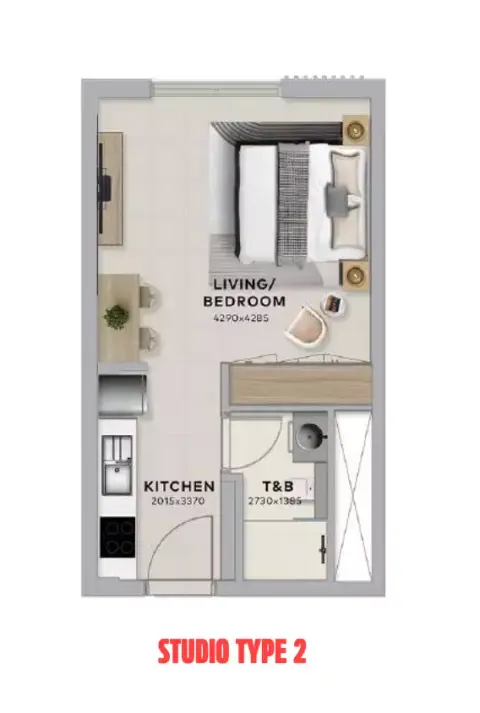 Floor plan, Studio