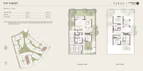 Floor plan, 4 Bed