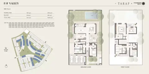 Floor plan, 5 Bed