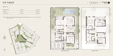 Floor plan, 6 Bed