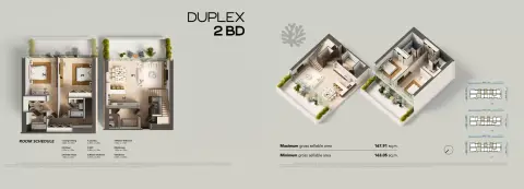 Floor plan, 2 Bed