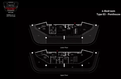 Floor plan, 4 Bed