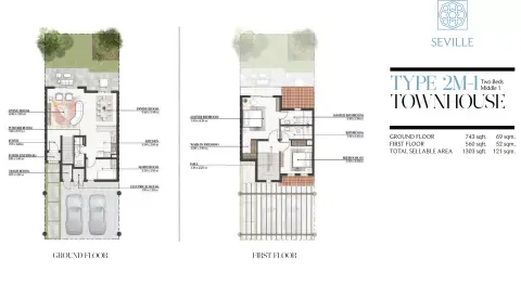 Floor plan, 2 Bed
