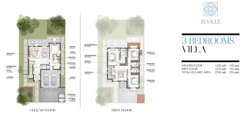 Floor plan, 3 Bed