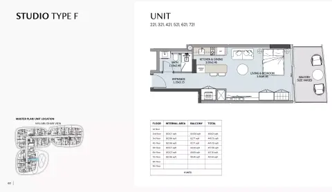 Floor plan, Studio