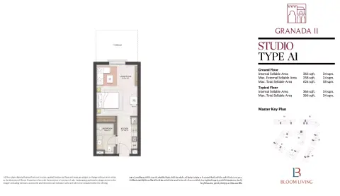 Floor plan, Studio