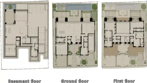 Floor plan, 5 Bed