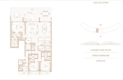 Floor plan, 3 Bed