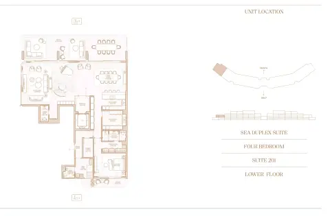Floor plan, 4 Bed