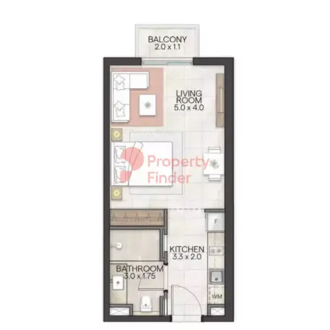Floor plan, Studio