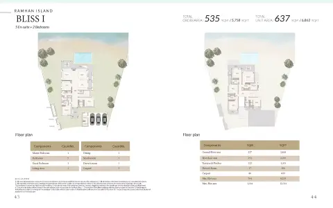 Floor plan, 7 Bed
