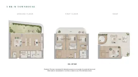 Floor plan, 3 Bed