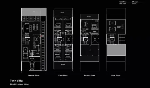 Floor plan, 5 Bed