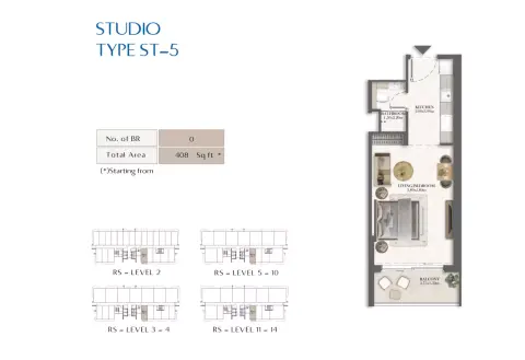 Floor plan, Studio