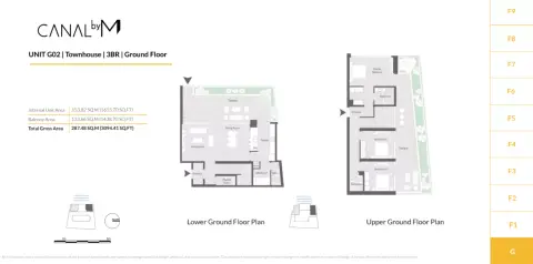 Floor plan, 3 Bed