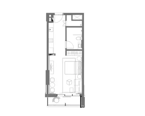 Floor plan, Studio