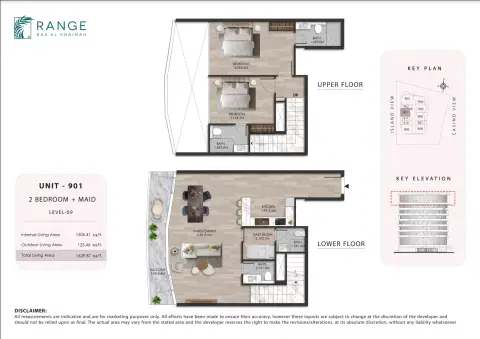 Floor plan, 2 Bed