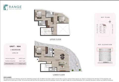 Floor plan, 3 Bed