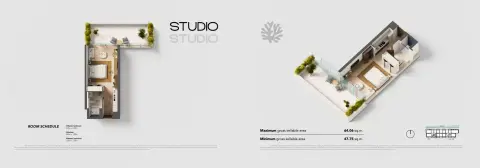 Floor plan, Studio