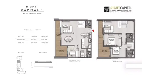 Floor plan, 2 Bed